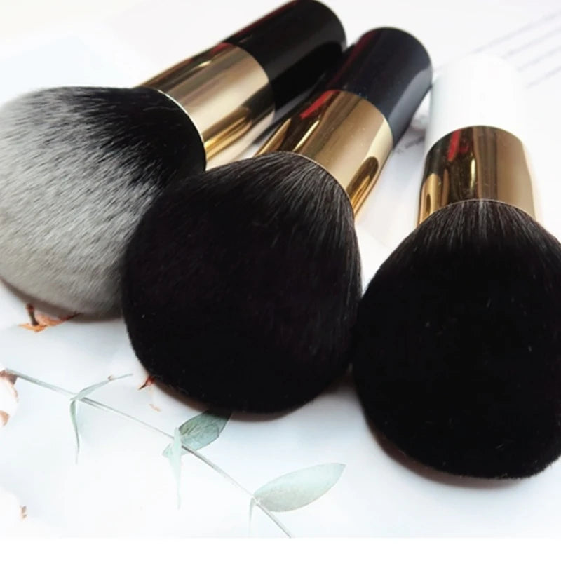 Brush Large Small Fat Pier Foundation Mak-Up Brushes Bb Cream Mushroom Brush No Powder No Mark Foundation MakeUp Brush Black New
