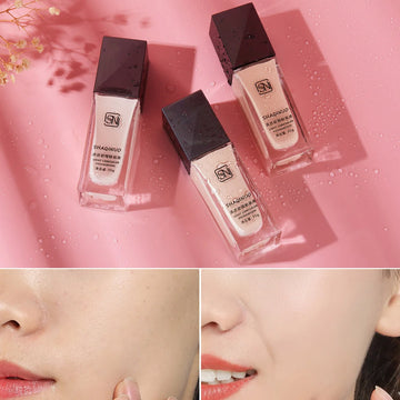 SHQINUO3 color foundation concealer cream waterproof non-removal makeup foundation stick moisturizing foundation cream