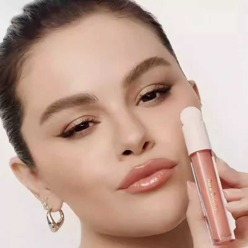 RARE BEAUTY 6-color Beam Fine Blaze Sparkling Lipstick and Smooth Lip Gloss A Natural Beauty That Accentuates Your Complexion